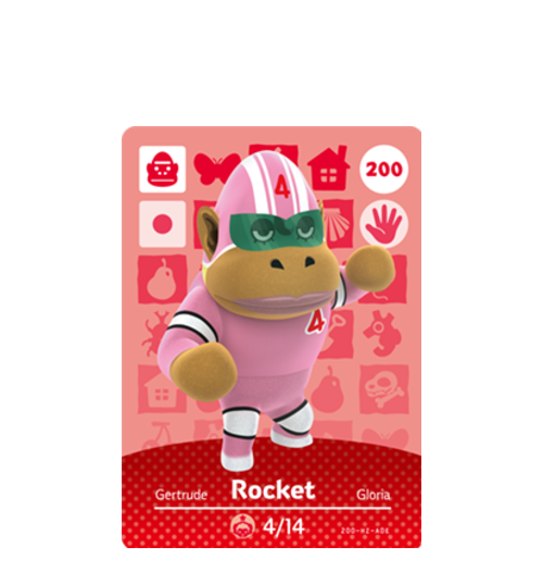 animal crossing rocket amiibo