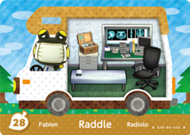 Raddle Animal Crossing Cards New Leaf Welcome Amiibo Amiibo
