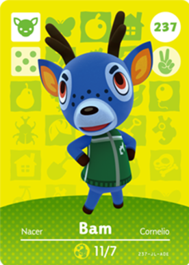Bam Animal Crossing Cards Series 3 Amiibo Card Amiibo Life The 