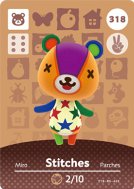 Lucky #385 Animal Crossing Amiibo Card - Series 4 - Authentic Nintendo (Open Pack, New)